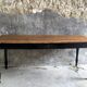 Large farmhouse table 180 cm feet turned - early twentieth