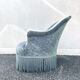 Petrol blue armchair