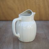Pitcher la Sainte Uzienne Suze, cream ceramic pitcher, water pitcher