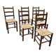Brutalist mulched chairs series