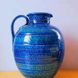 Vase Bitossi, Rimini blu , Aldo Londi ,1970.