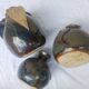 Atelier Freiling 3x round vase for small bouquet in stoneware Autumn ambiance