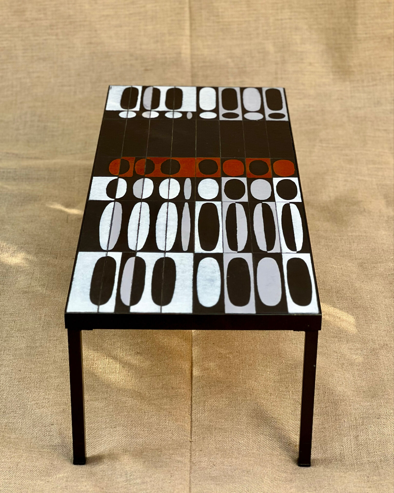 Coffee table Roger Capron model Galilée