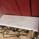 Art Deco wrought iron consoles