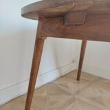 Wooden round table
