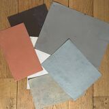 Paintings set of 6 drawings by Ed. Pannetier (1884-1965) Provence Côte d'Azur