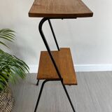 Vintage side table, pedestal, end table