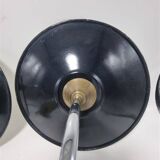 Wall lights in enamelled sheet metal