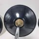 Wall lights in enamelled sheet metal
