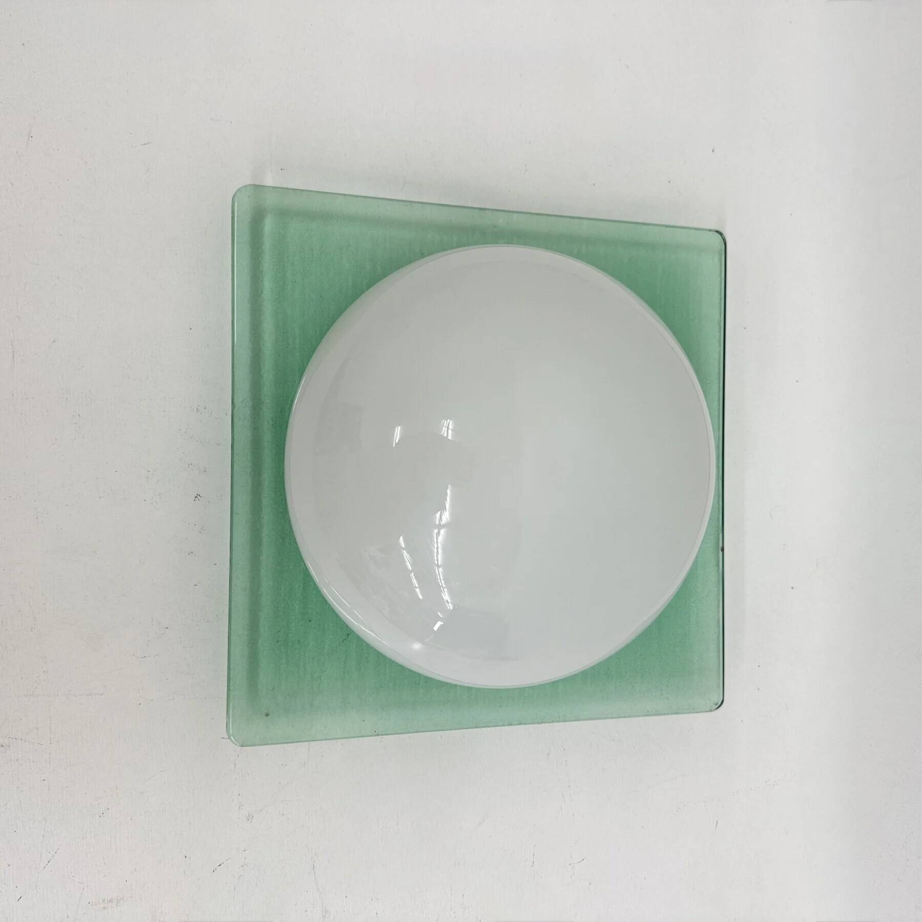 Postmodern glass wall lamp Vetri Murano, 1980s, Italy