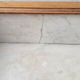 Meuble de toilette en noyer