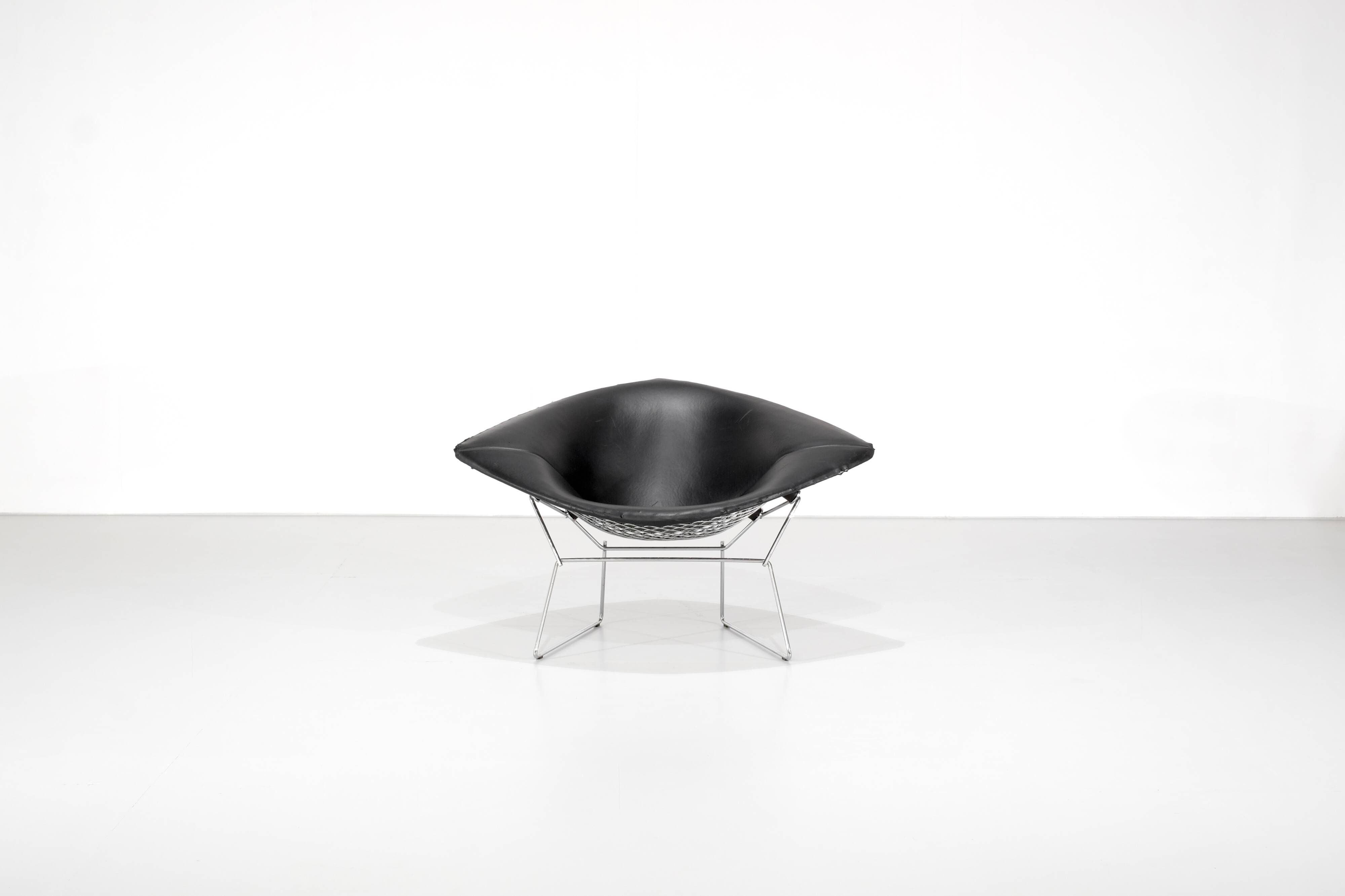 Chaise " Large Diamond " de Harry Bertoia pour Knoll, États-Unis 1952.