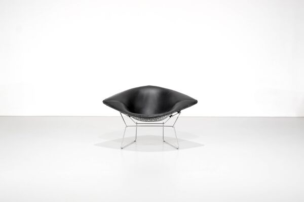 Chaise '' Large Diamond '' de Harry Bertoia pour Knoll, États-Unis 1952.