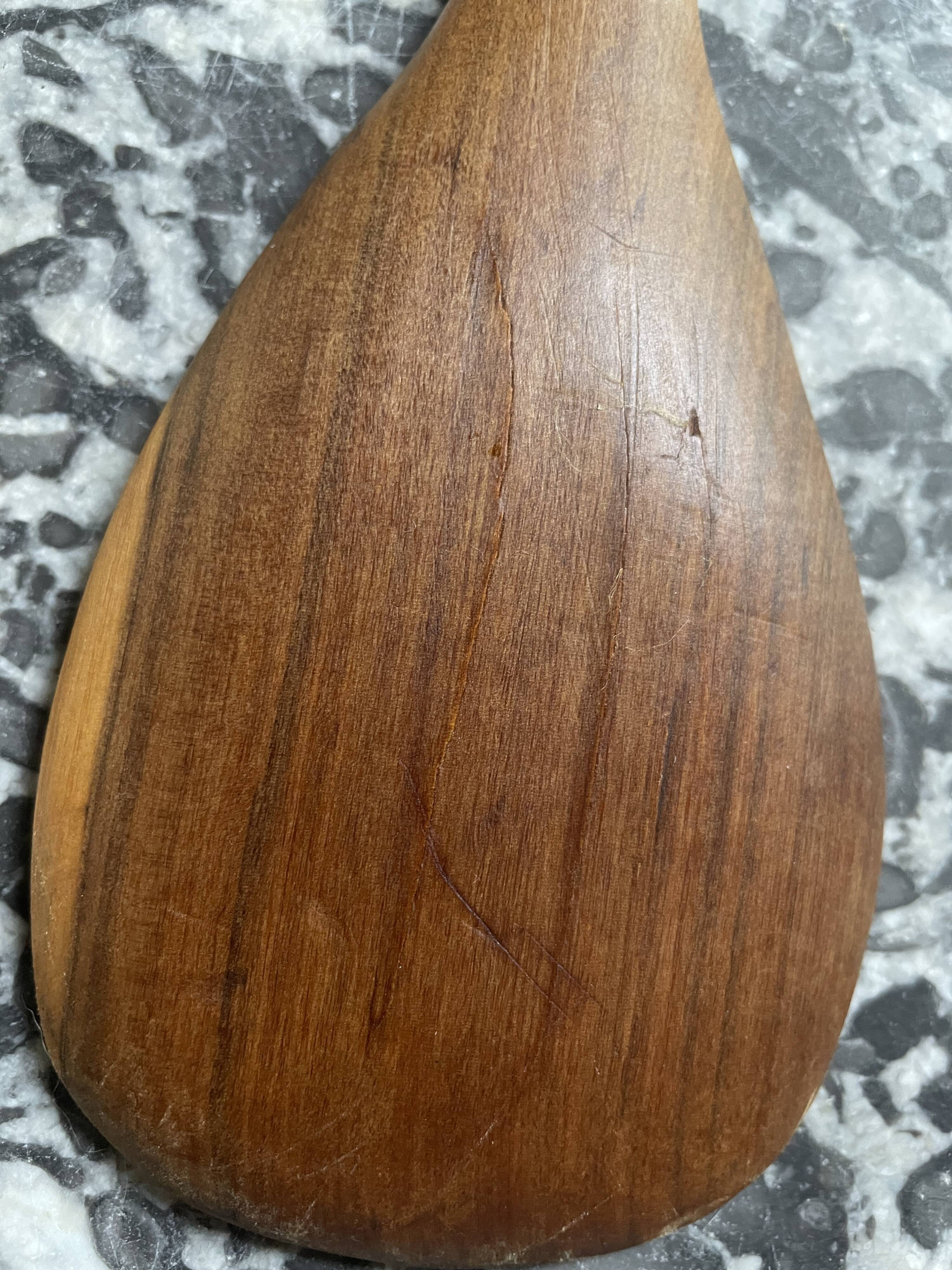 African spoon carved 80'S
