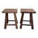 Pair of oak stools from the 1960s.