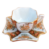 Petite tasse / soucoupe. Porcelaine fine.
