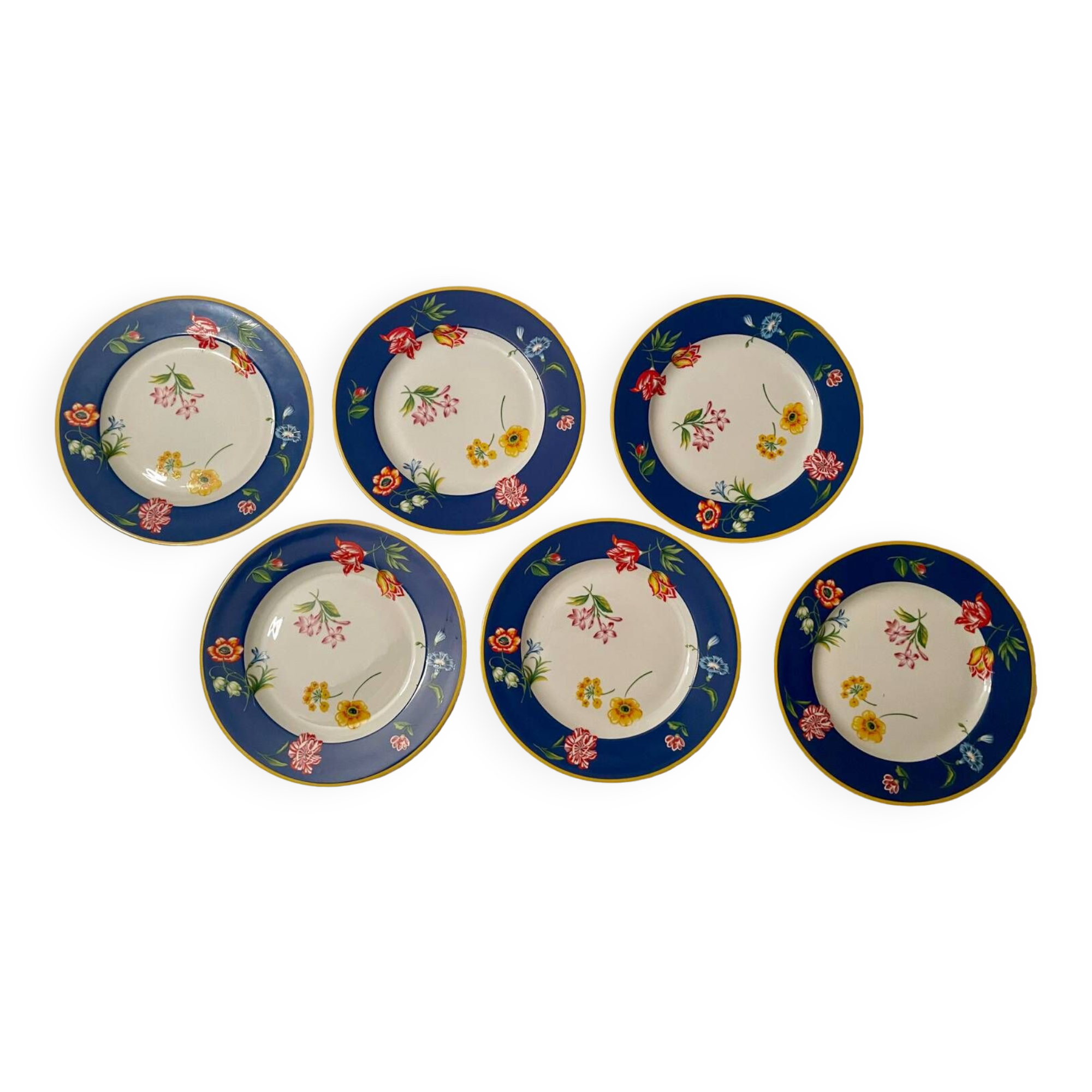 Kenzo porcelain dessert plates