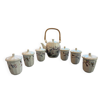 Antique Asian porcelain tea or coffee set