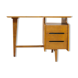 Jacques Hauville, tripod oak desk, 1950