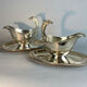 Pair of gooseneck sausages model Malmaison by Maison Christofle XXth
