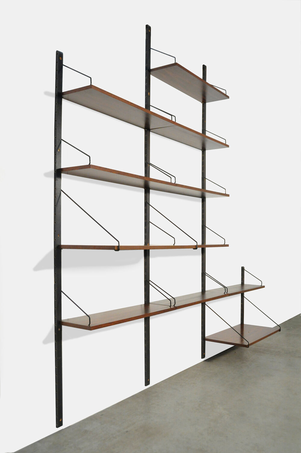Mid century Royal System wall unit / shelving system designed by Poul Cadovius, Danish 1960s