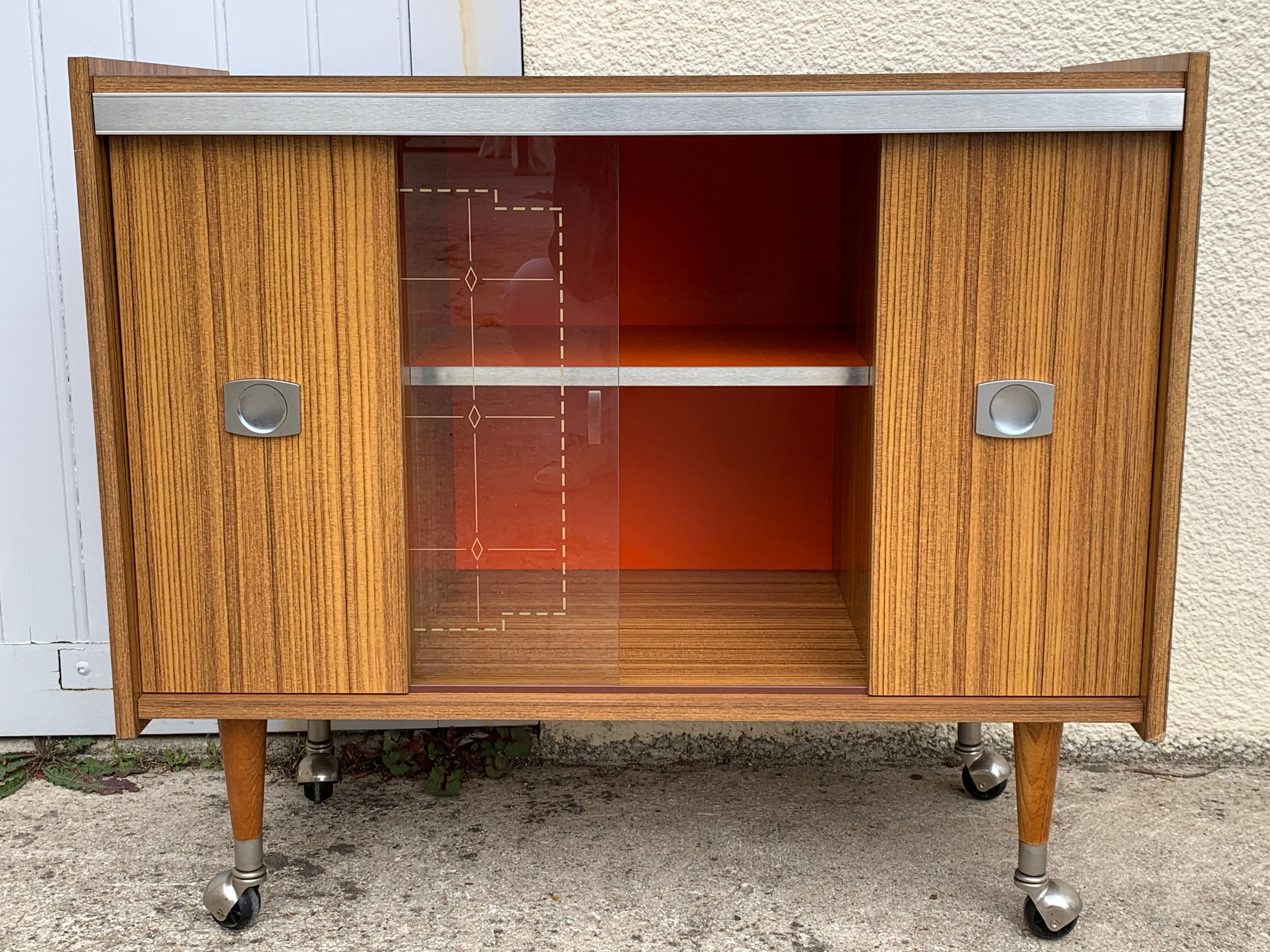 Rolling bar furniture 1970