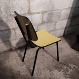 Yellow formica chair 1960