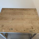 Farmhouse table in beech early twentieth century