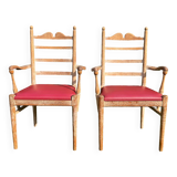 Pair of Danish armchairs from the 60s