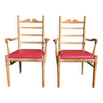 Pair of Danish armchairs from the 60s