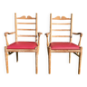 Pair of Danish armchairs from the 60s