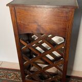 Stylish cabinet bottle rack