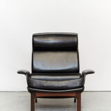 Ib kofod larsen lounge chair & ottoman "Adam" for Mogens kold