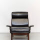 Ib kofod larsen lounge chair & ottoman "Adam" for Mogens kold