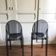 Pair of Victoria Ghost chairs by Philippe Starck for KARTELL