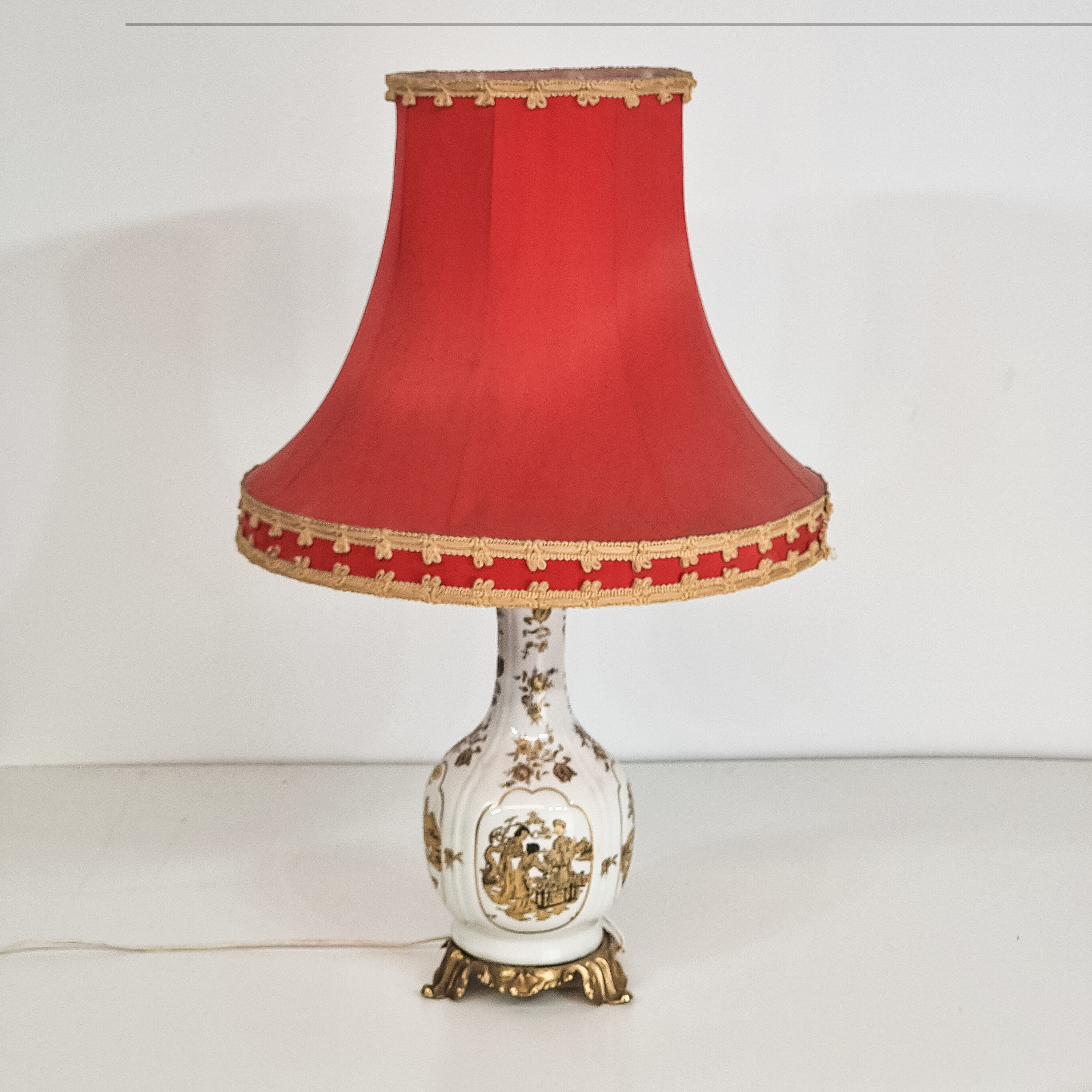 Porcelain lamp year 50