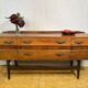 Mid-Century Retro Vintage Walnut Sideboard by Meredew 1960s  Sleek Design