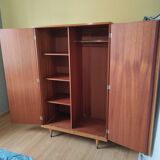Scandinavian two-door wardrobe