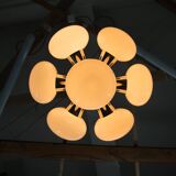 Lustre de l'ère spatiale Spoutnik de Kamenicky Senov, années 1970