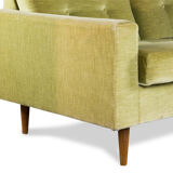 3 seater velvet sofa