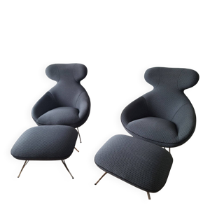 2 fauteuils roche bobois - lounge