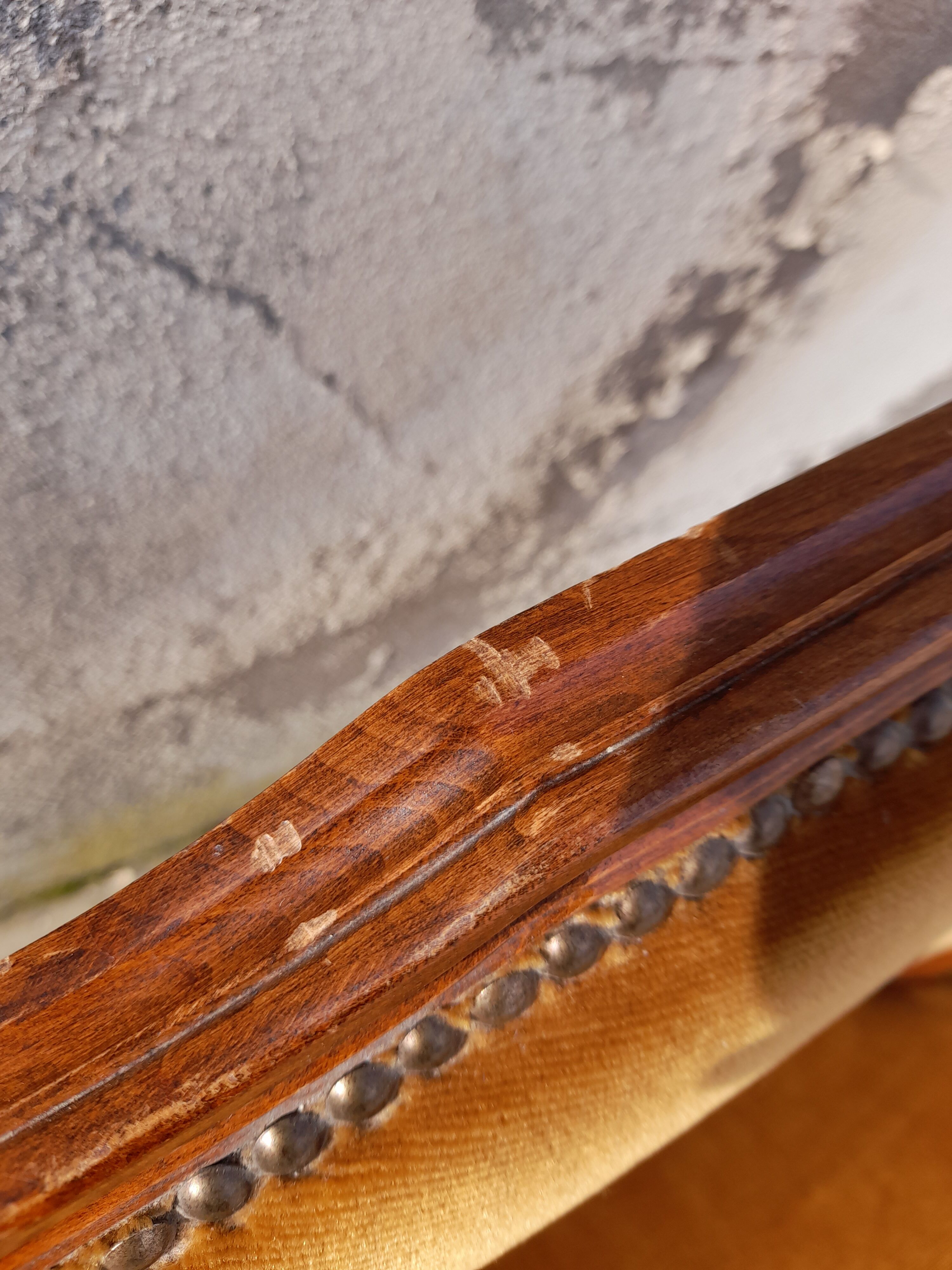 Banquette canapé style Louis XV 1930