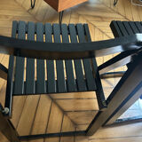 Set of 2 folding chairs in the style of Aldo Jacober.
