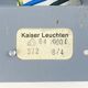 Pair of Space Age Wall Lamps by K. Hempel for Kaiser Leuchten, Germany, 70s