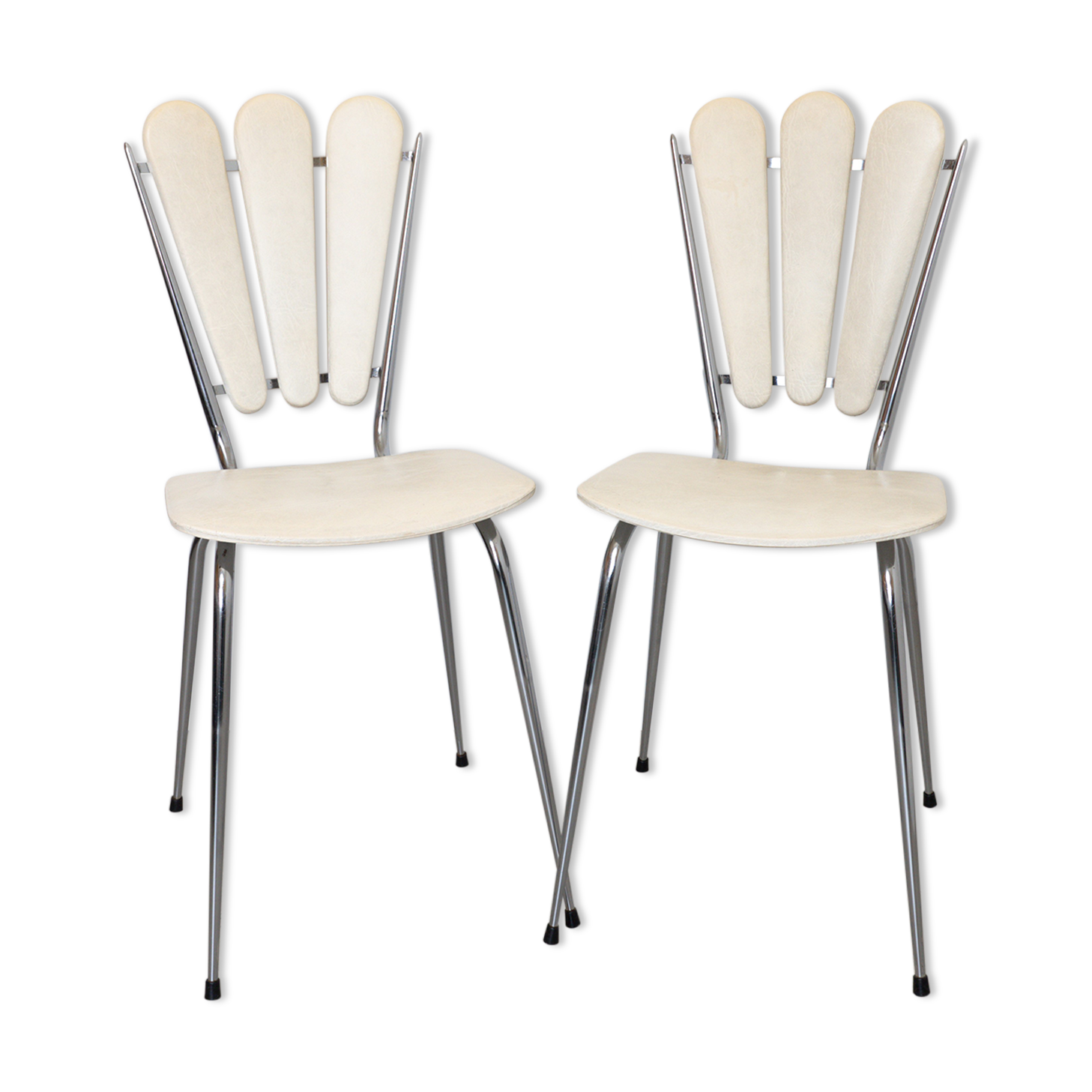 Pair of kitchen chairs Tubménager skaï