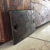 Pair of vintage oak sliding doors