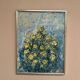 Swedish Oil on Canvas – “Flower” by S. Koskinen – Dated 1978