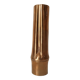 Vase Soliflore bambou ancien en bronze
