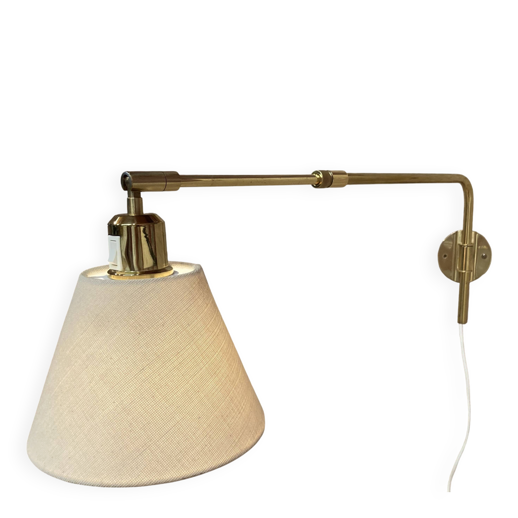 LARGE TELESCOPIC APPLIQUE SCANDINAVIAN DESIGN 1960.