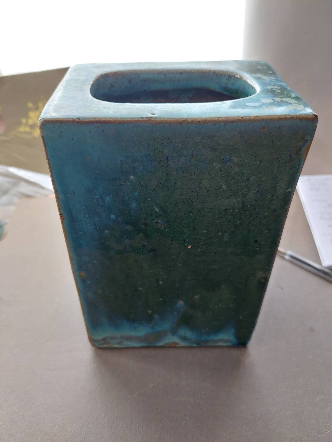 Stoneware vase